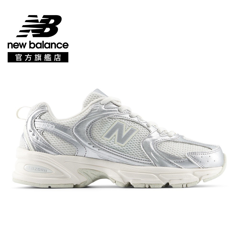 【New Balance】 NB 復古鞋_中性_銀白色_U5303IR-D楦 530