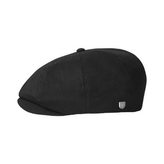 BRIXTON 報童帽 BROOD SNAP CAP BLACK 基本款 霧面標 鴨舌帽 復古 10770BLK