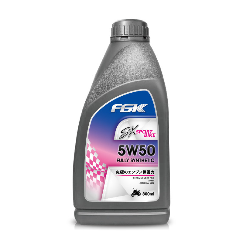 FGK SX 5W50機車全合成機油 800ml毫升 x 1BOTTLE瓶【萬家福】