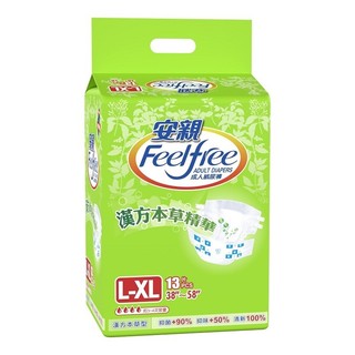 安親成人紙尿褲L(含漢方本草)13PC片 x 1【萬家福】【防災必備】