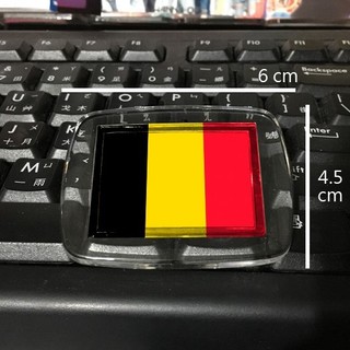 比利時 國旗 磁鐵 吸鐵 Belgium