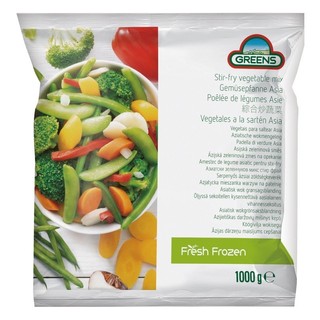 GREENS 綜合炒蔬菜(冷凍) 1000g【萬家福】