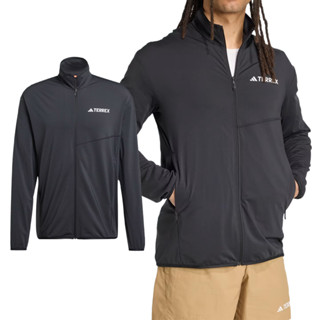 Adidas MT CW T FZ FL 男款 黑色 運動 休閒 拉鍊 立領 外套 JM0141