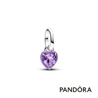 【Pandora】Pandora ME 紫色愛心迷你吊飾 官方直營
