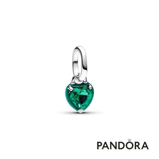 【Pandora】Pandora ME 綠色愛心迷你吊飾 官方直營