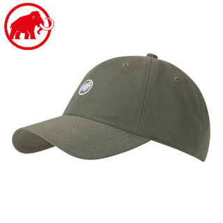 【MAMMUT 瑞士 Baseball Cap Mammut棒球帽《沼澤綠》】1191-00052/休閒/棉質/鴨舌帽