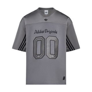 Adidas Og Jersey 男款 灰色 復古 足球 球衣 運動 休閒 短袖 LD3866