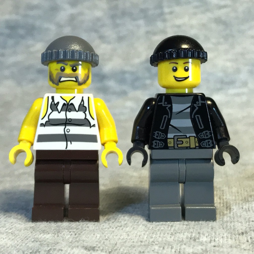 LEGO 樂高 City 城市 小偷 強盜 壞蛋 兩款合售