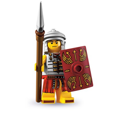 ||一直玩|| LEGO 6代人偶 8827 #10 羅馬戰士 Roman Soldier