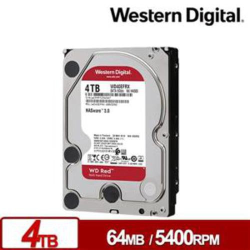 WD 威騰 WD40EFRX 紅標Plus 4TB 3.5吋NAS硬碟
