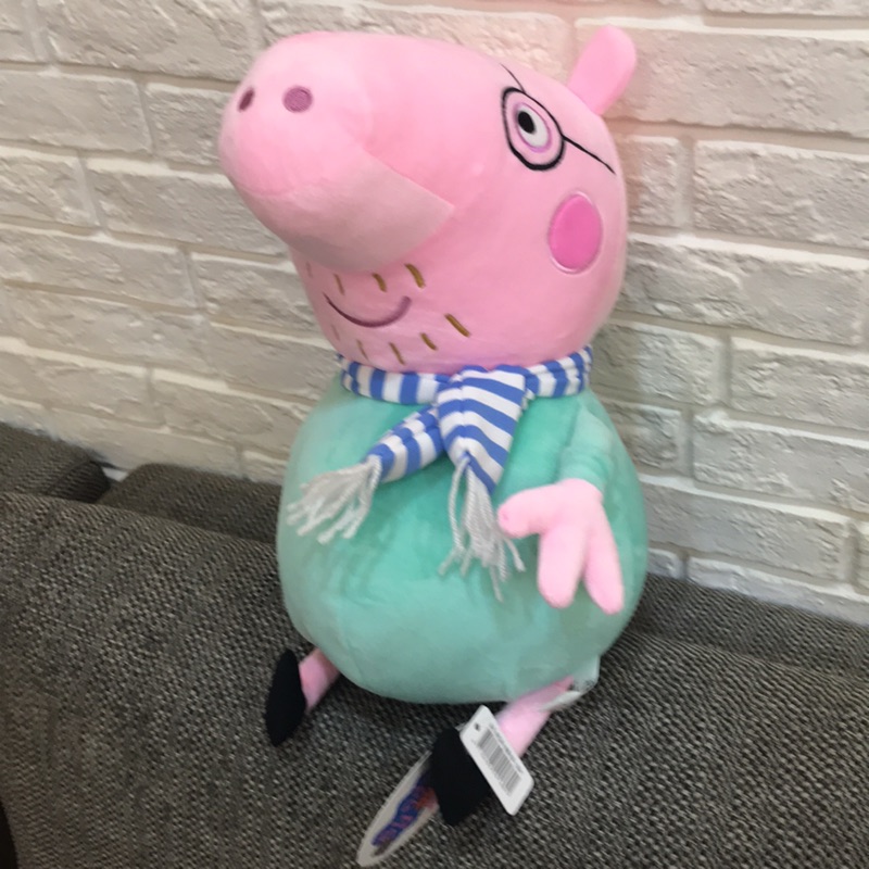 12英吋粉紅豬🐷圍巾🧣款