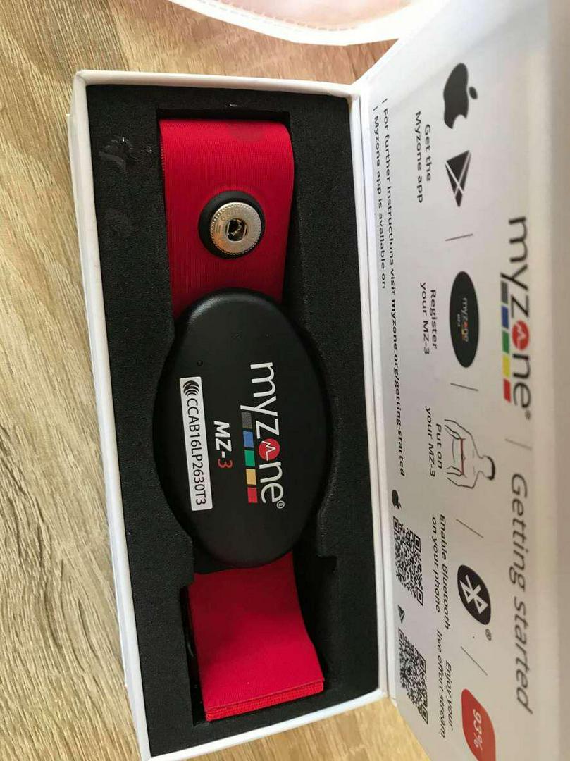 MYZONE MZ3 Heart Rate Chest Strap Unboxing And Interview atelier