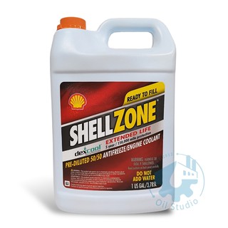 《油工坊》Shell 殼牌 ZONE 水箱精 50% EXTENDED LIFE 超長效 美國 免加水 稀釋 紅色