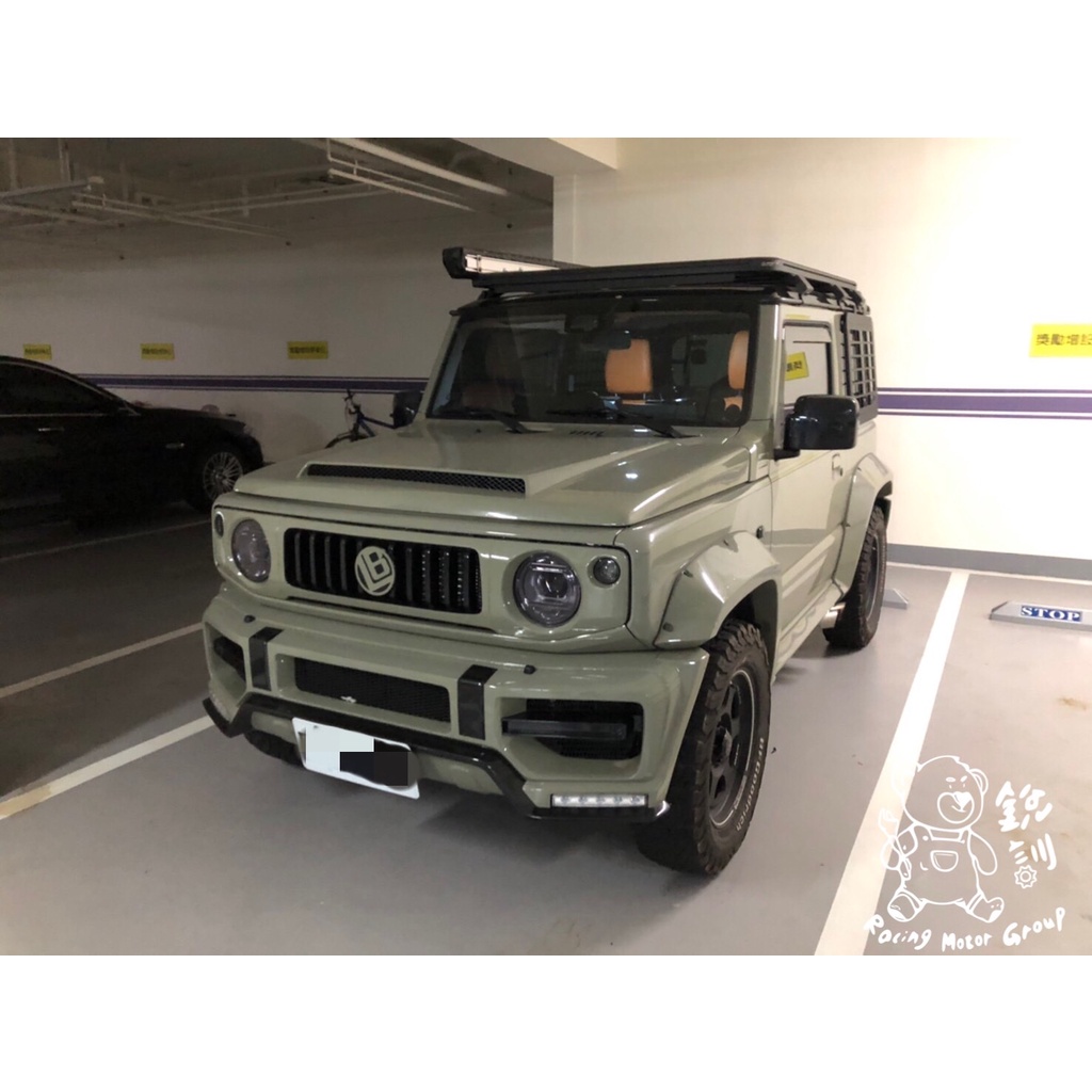 銳訓汽車配件精品-沙鹿店 Suzuki Jimny JB74 安裝 LED排檔燈-藍 (增加夜間排檔辨識度)