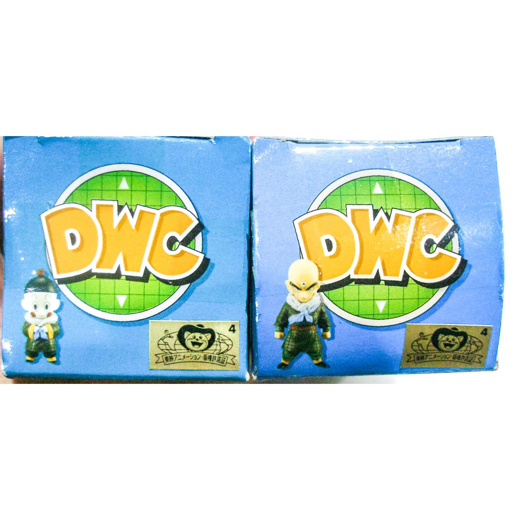 明星花鹿水 七龍珠 DWC 天津飯 餃子(2隻=1組=金證日版=餃子未拆+天津飯內袋未拆=有壓到=完美主義者請勿下標)