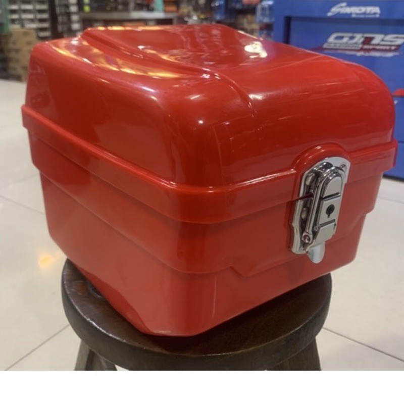 TY200固定式小置物箱小行李箱素面(黑紅藍白灰)5色自選 一般機車 電動機車 腳踏車都能安裝 現貨免運費鼎金門市展售中