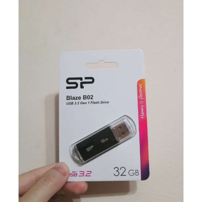 SP隨身碟Blaze B02(32GB)