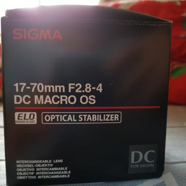 Sigma 17-70mm f2.8-4 DC MACRO OS for Canon