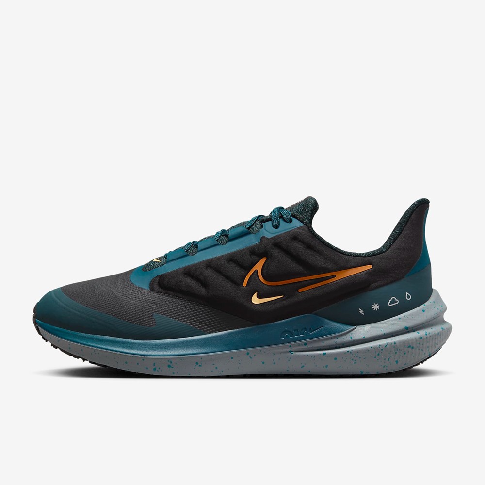 NIKE 跑步鞋 NIKE AIR WINFLO SHIELD 男 DM1106002 黑藍 現貨 廠商直送