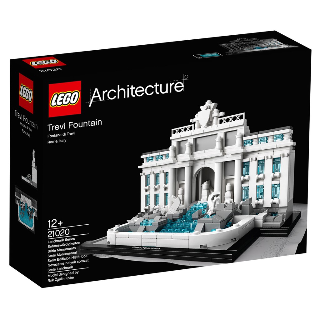 ［想樂］全新 樂高 Lego 21020 Architecture 建築系列 特萊維噴泉 Trevi Fountain