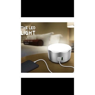 LDNIO A2208小夜燈 觸摸小夜燈 USB燈 充電器USB手機充電頭LED充電器LED觸摸燈充電器