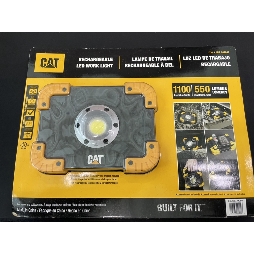 CAT 可充電 LED 工作燈