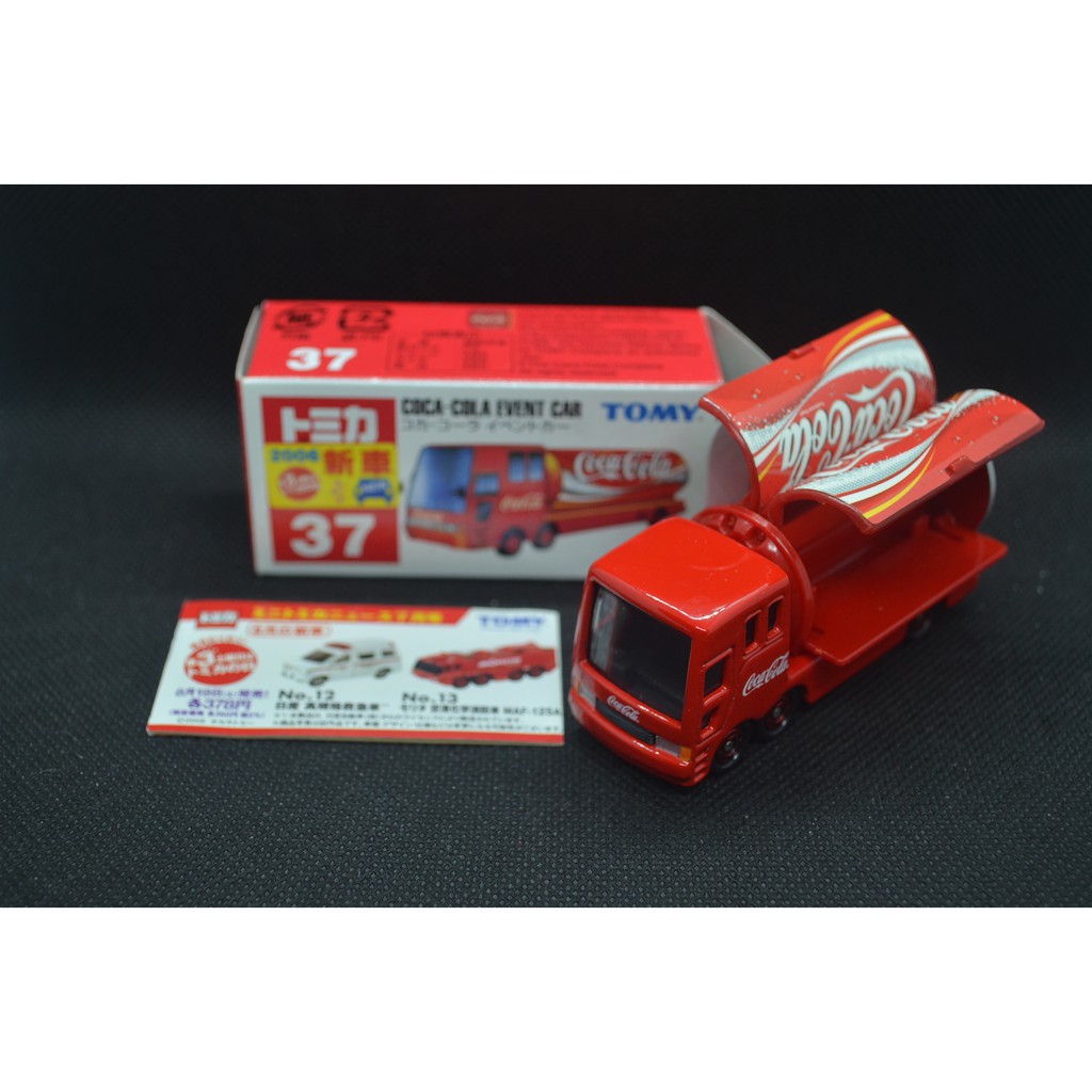 【T'Toyz】 Tomica No. 37 -4 Coca Cola Event Car  新車貼 中國製