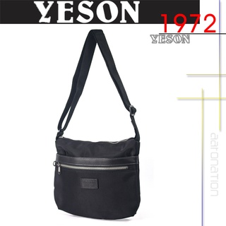【YESON】時尚款多夾層休閒包(MG-3573-黑)
