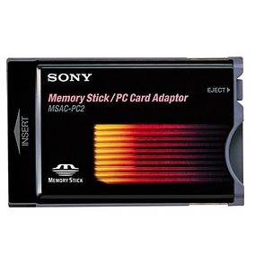 SONY 原廠PCMCIA轉接卡 MSAC-PC2N Memory Stick PC Card Adapter