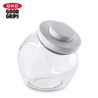 【OXO】POP圓口萬用收納罐1.9L《泡泡生活》收納罐 糖果罐 食物罐 收納盒 保鮮盒 密封罐