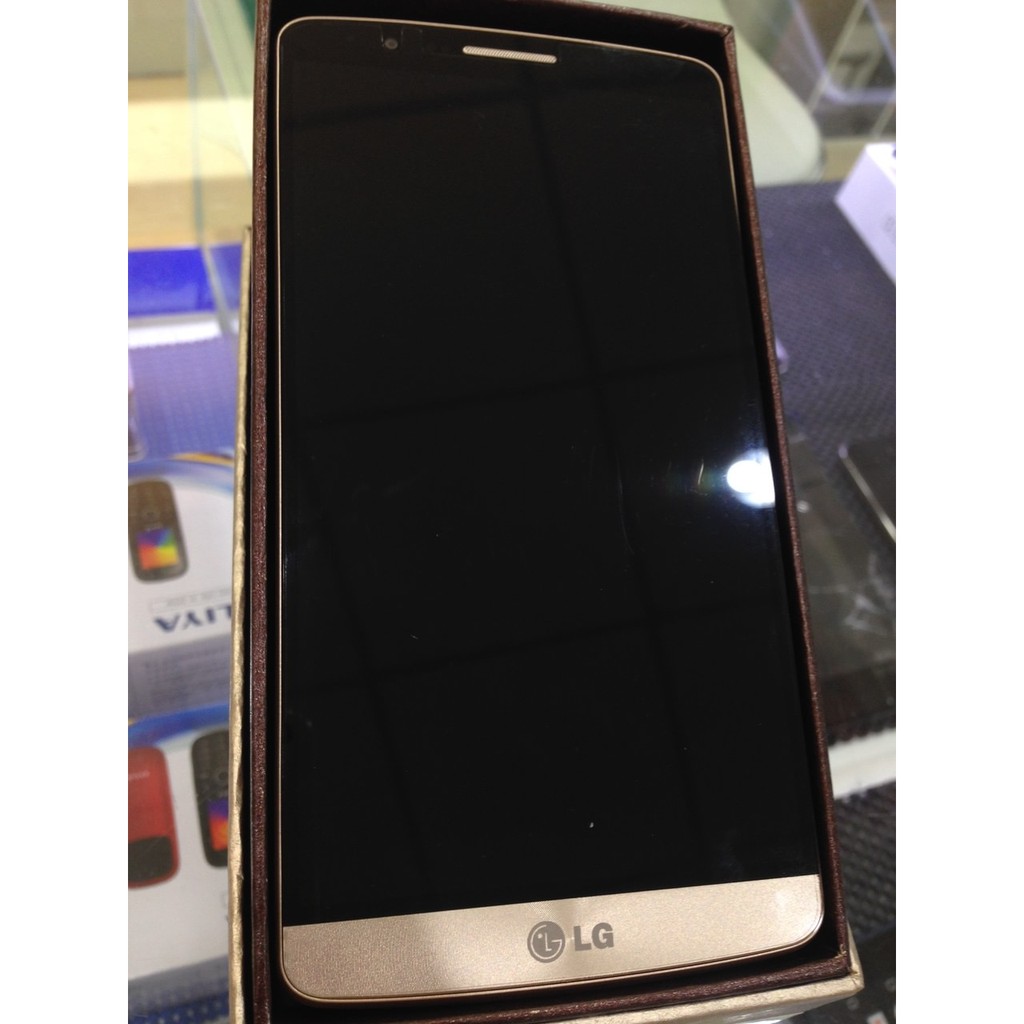 LG G3 16G 金色二手手機過保  原廠盒裝
