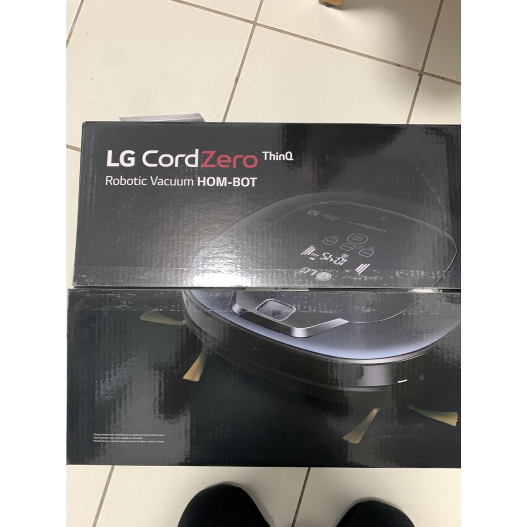 台灣公司貨LG CordZero™ WiFi濕拖清潔機器人 VR6690TWVV雙眼，居家清潔必備