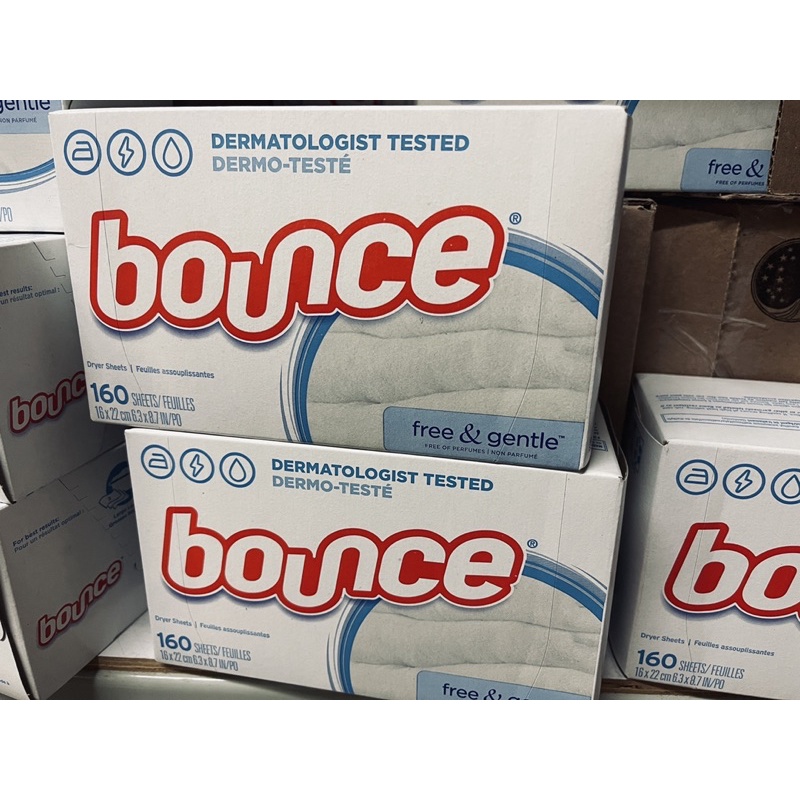 Bounce 無香 烘衣紙 去靜電紙 自助洗衣（160張）現貨