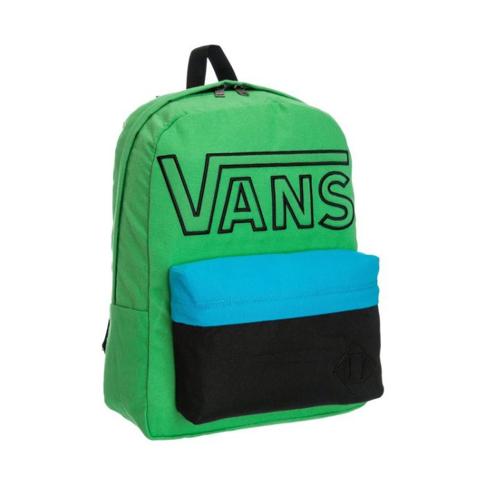 VANS 范斯 LOGO 大字 字體 後背包 背包 書包 BACKPACK 跳色 不撞款 絕版 熱門 潮牌