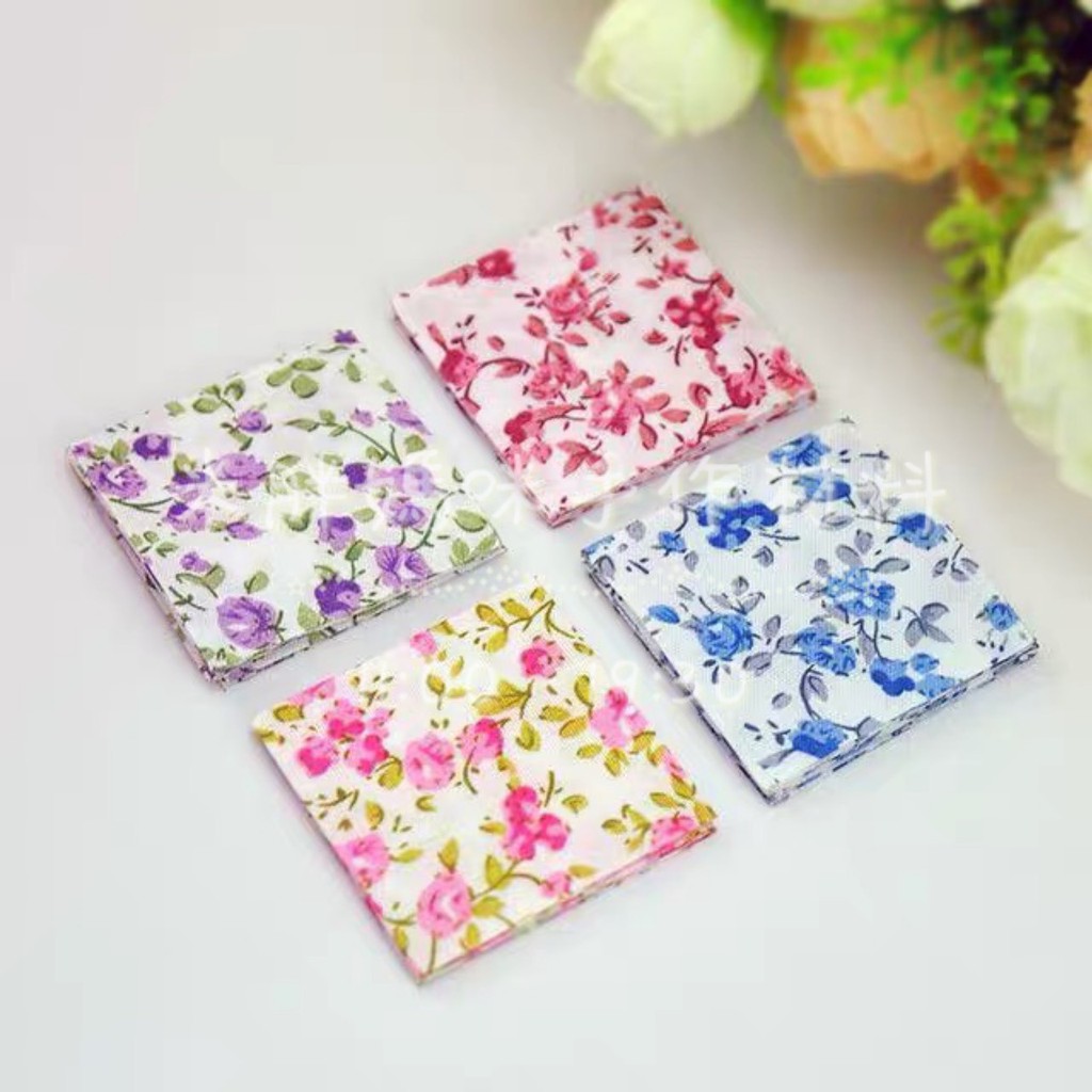 4cm 40mm和風正方形碎花布 花片素材緞帶蝴蝶結手作勞作美術縫紉髮飾材料布料裝飾親子diy 蝦皮購物