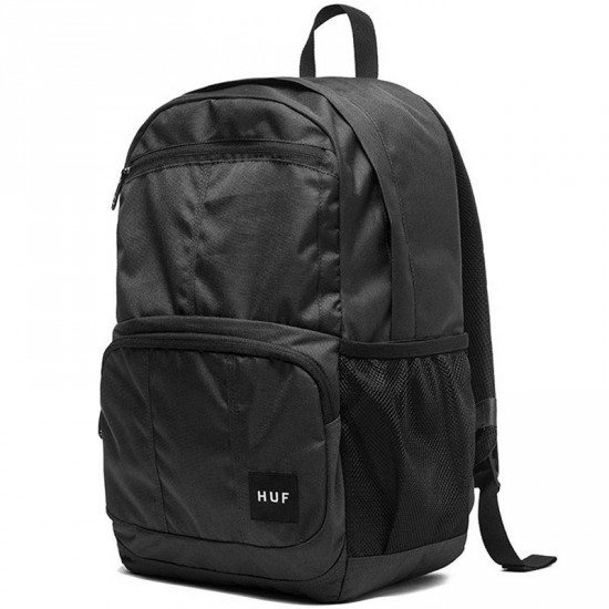 【UrTYPE】HUF TRUANT BACKPACK LOGO BAG BLACK 後背包 書包 大容量
