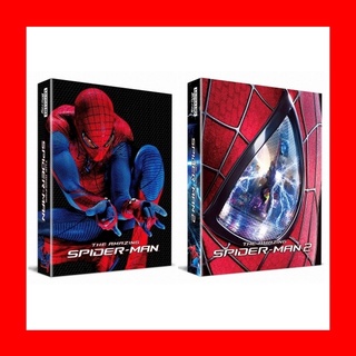 【4K UHD】蜘蛛人驚奇再起1+2電光之戰：4K+3D+2D 外紙盒限量鐵盒版(台灣繁中字幕)Spider Man