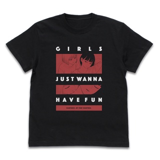 【GL百合向】我的吸血鬼王子- Girls Just Wanna Have Fun 黑T恤 T-Shirt