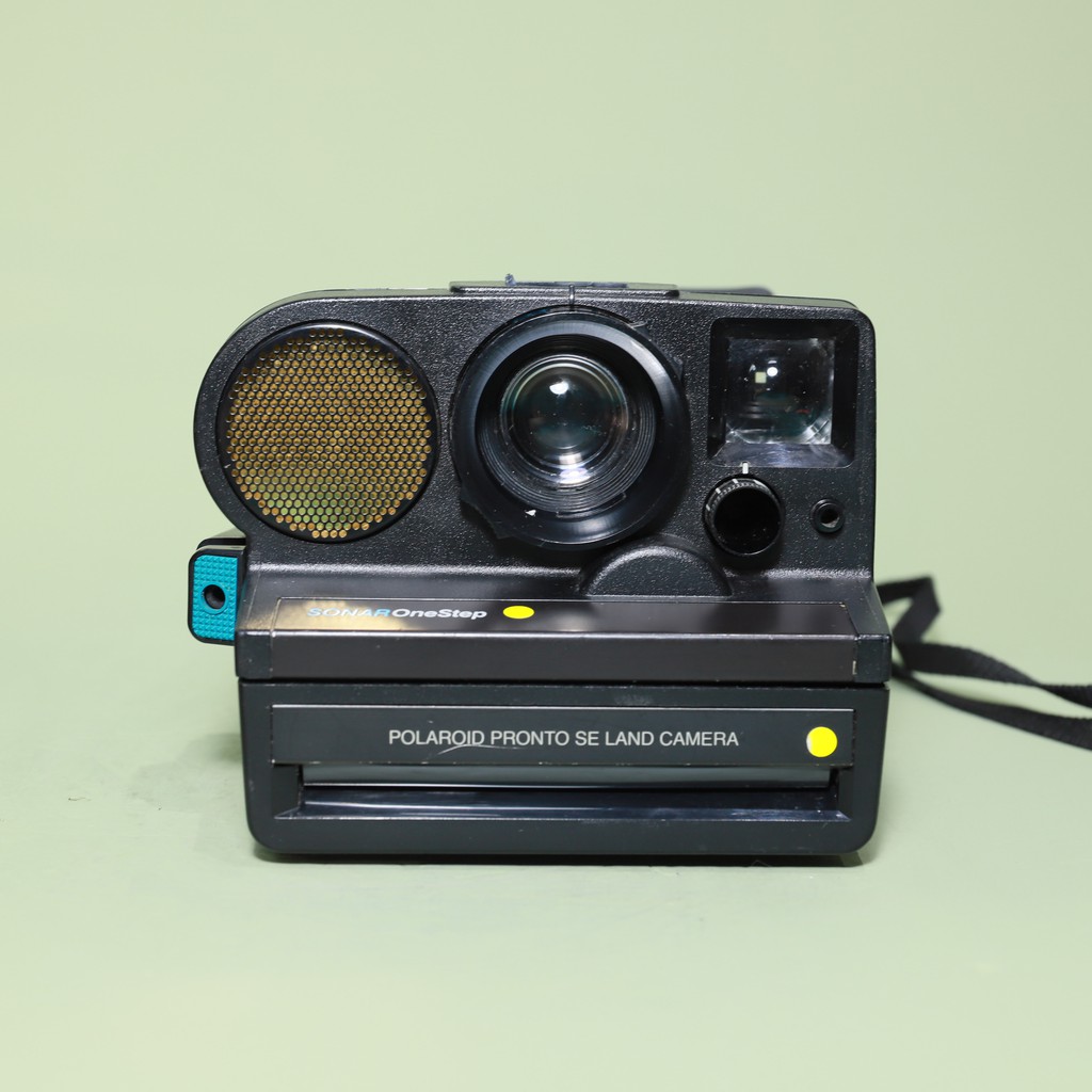 【Polaroid雜貨店】♞Polaroid sx70 box Sonic OneStep 聲納機 藍鈕