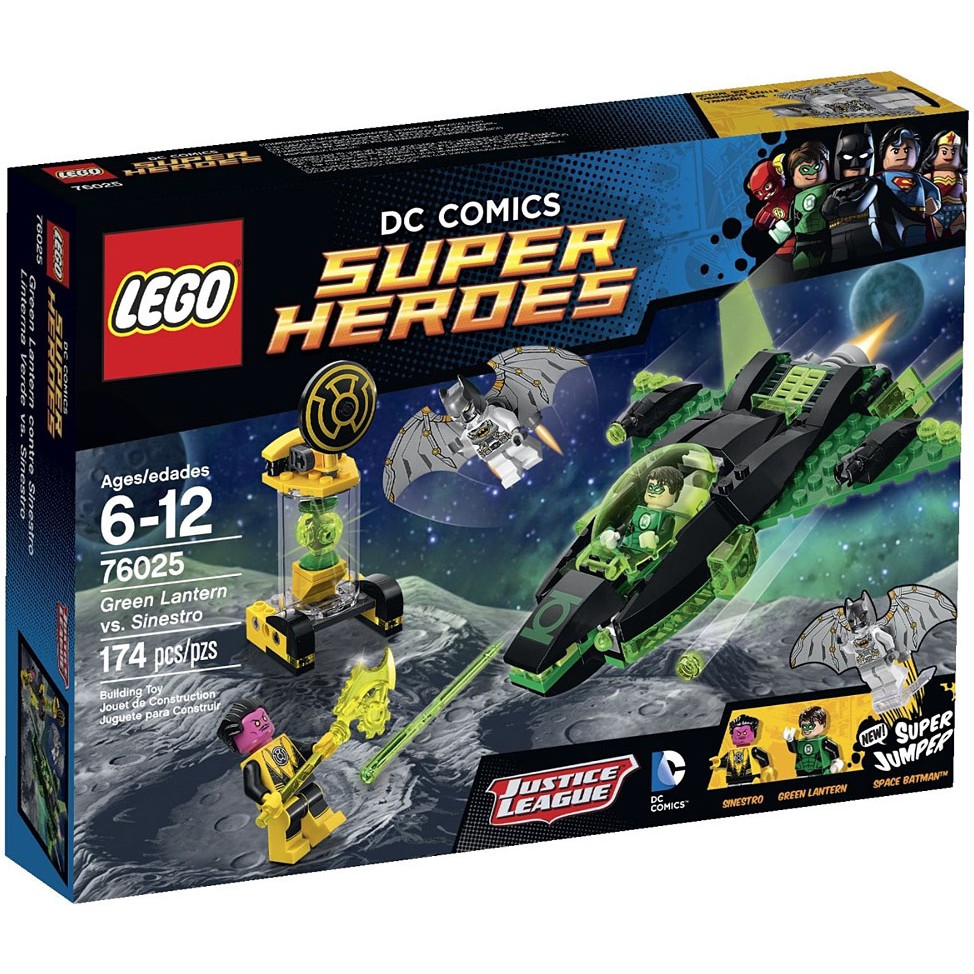 [全新盒裝未拆-天天出貨] Lego 76025 樂高 Super Heros 超級英雄 綠光戰警vs聖納托