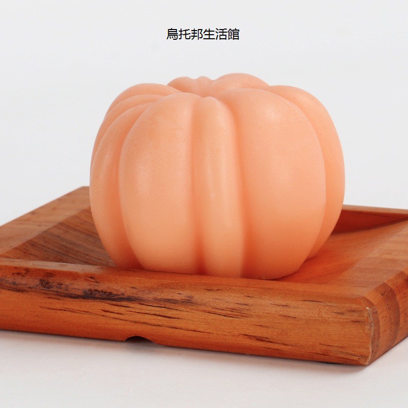 蠟燭模具 手作6連花苞小南瓜香薰手工肥皂模具dly法式甜品巧克力蛋糕慕斯模具布丁果凍矽膠模具 蝦皮購物