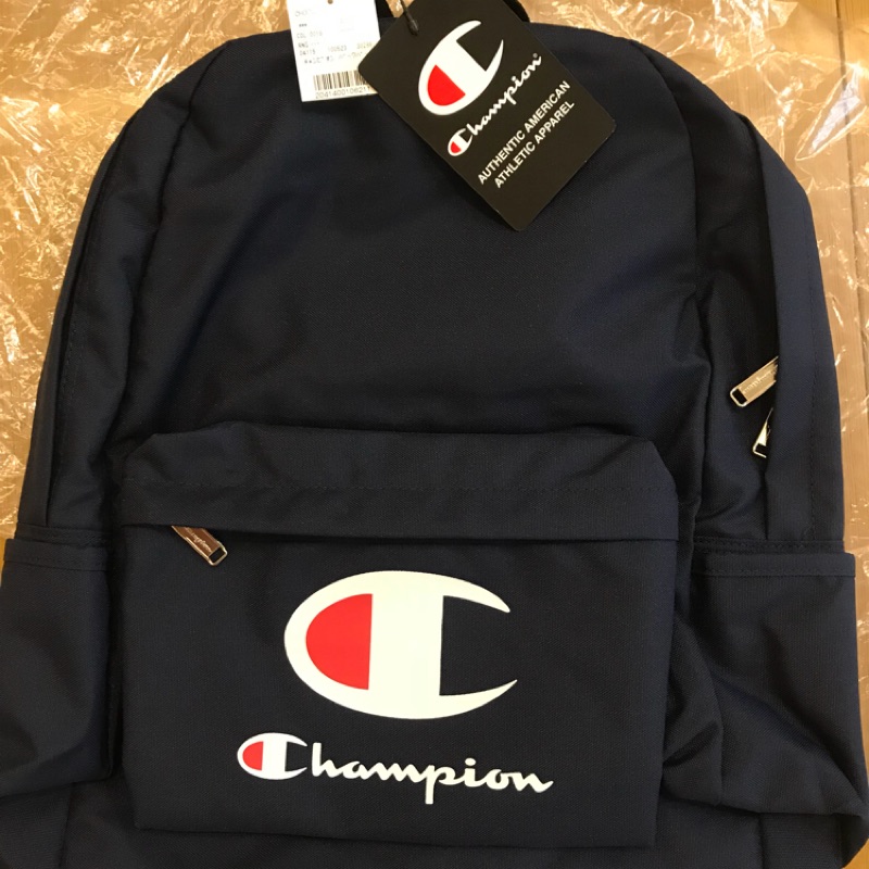 日本正品 冠軍 Champion 大logo 後背包 背包 書包