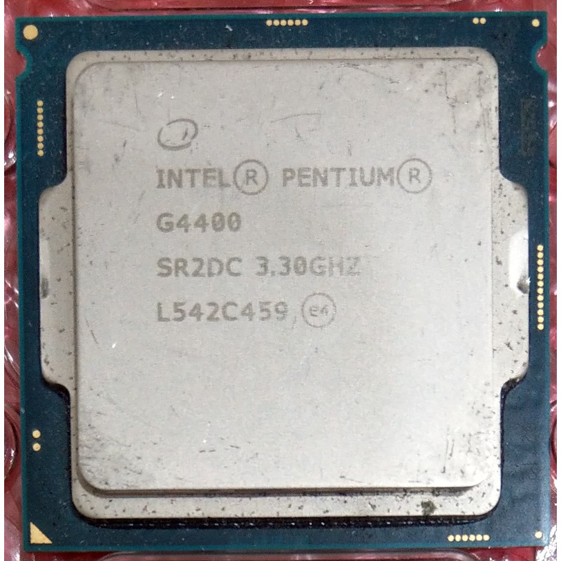 Intel 六代/七代 Pentium G4400 G4560 G4600 CPU (1151 腳位) 無風扇