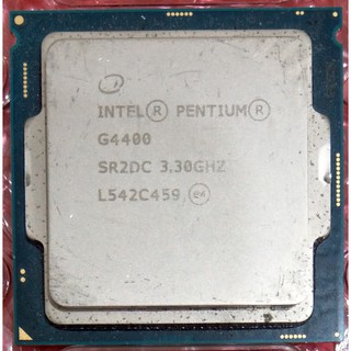 Intel 六代/七代 Pentium G4400 G4560 Celeron G3900 CPU (1151) 無風扇