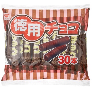 *貪吃熊*日本 力士卡 RISKA 德用 巧克力風味玉米棒 境內版 巧克力風味棒 香濃巧克力風味玉米棒