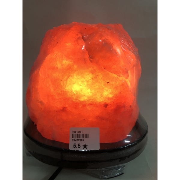 原礦原鹽-玫瑰鹽燈5.5公斤