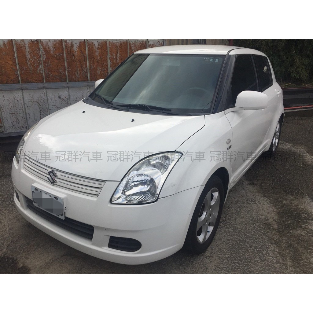 2006年 SWIFT 白 搭配3500元交車方案 輕鬆貸款無負擔