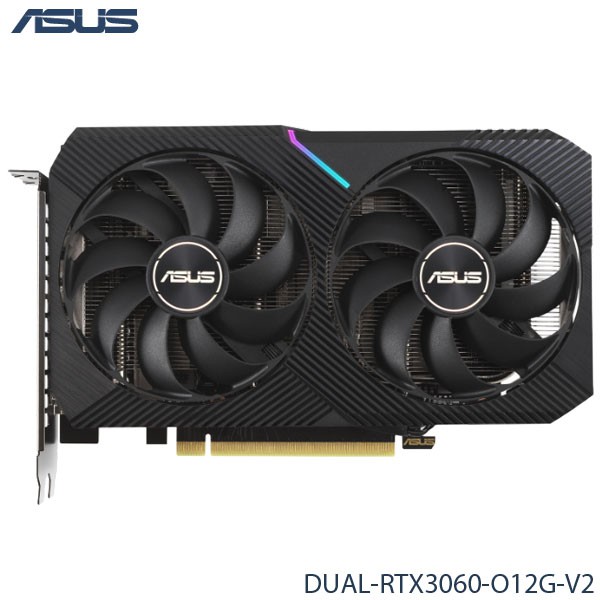 【MR3C】請先詢問貨況 含稅 ASUS 華碩 DUAL-RTX3060-O12G-V2 DUAL 3060 顯示卡