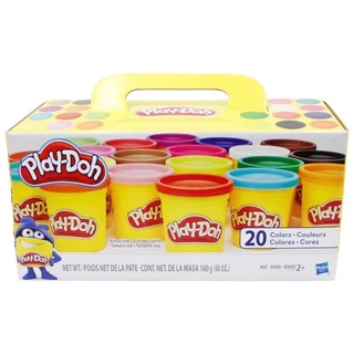 培樂多 Play-Doh 黏土 繽紛20色黏土組 創意DIY黏土