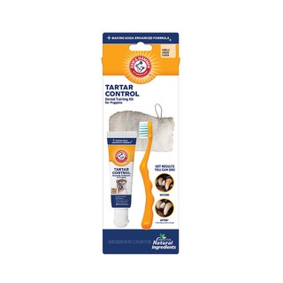 ARM & HAMMER 鐵鎚牌 犬用潔牙訓練套組 ( 寵物牙膏 狗牙膏 寵物牙刷 狗牙刷 )